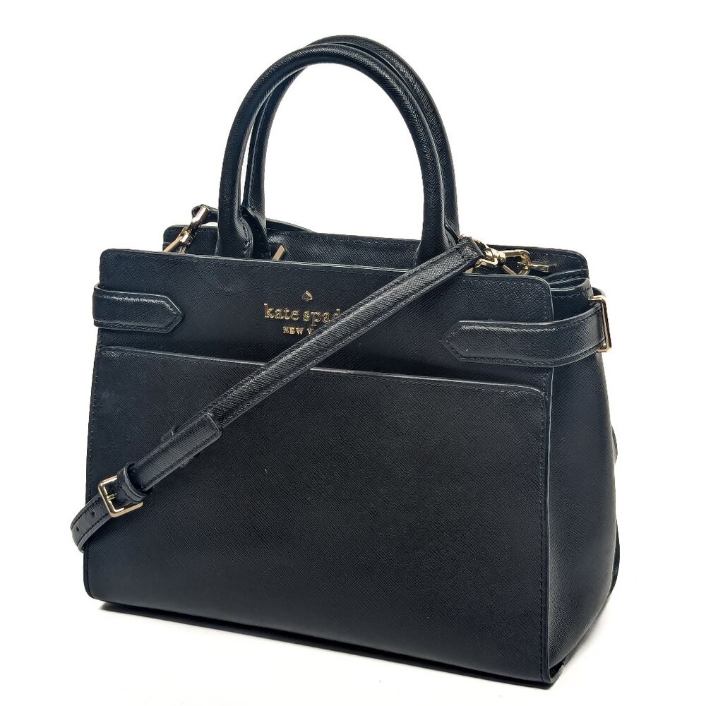 KATE SPADE New York Saffiano Leather Staci Medium Satchel with Strap